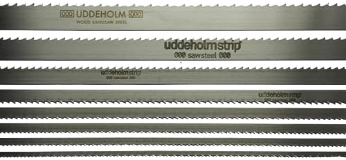 Bandsägeblätter Uddeholm Schwedenstahl 2520-3500mm Breite 20mm für Holz (2520mm x 20mm x 0,5mm ZT6mm)