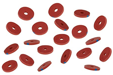 Westmark 40 Flaschenscheiben/Gummi-Dichtungen für Bügelflaschen, ø 25 mm / ø 5 mm, 407822E3