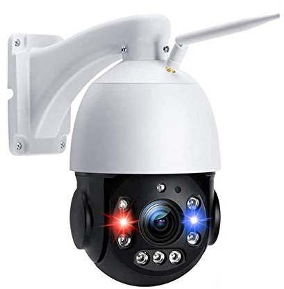 4G 5MP HD 30X Optical Zoom Camera, Wireless IP Security Outdoor 360°PTZ Waterproof Camera, 500ft Night Vision, Smart Cruising, Auto Tracking