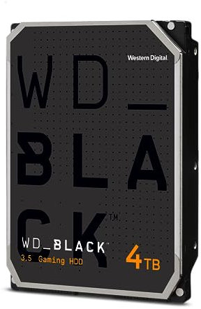 WD_BLACK 4 TB HighPerformance 3.5 Internal Gaming Hard Drive, 7200 RPM Class, SATA 6 GB/s, 256MB Cache