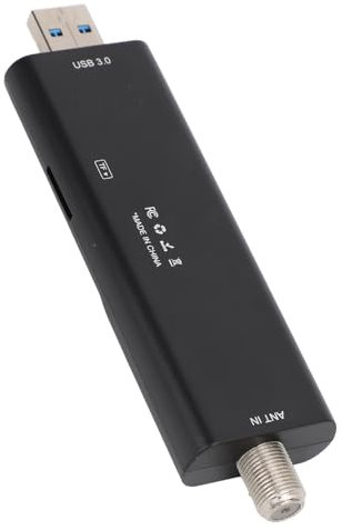 SINTONIZZATORE TV USB, SINTONIZZATORE TV ATSC, HDTV Mate Tuner Stick Rileva e Cerca Segnali ATSC3.0 Portatili per il Campeggio e le attività All'aperto, Guardare la TV