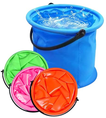 Faltbarer Eimer, 4 Stück Multifunktion Kleiner Eimer, 2L