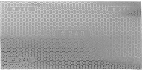1 papel de lija de diamante de grano 240, papel de lija de 200 mm x 100 mm para pulir coches, metales, paredes, muebles de madera y lijado