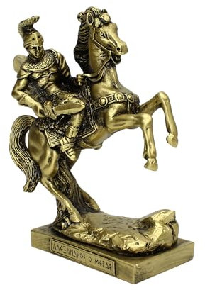 Alexander der Große Statue, König von Makedonen, Skulptur, 19 cm
