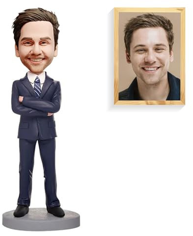 Figura personalizada Bobblehead, regalos de negocios personalizados para hombres y mujeres (jefe 2)