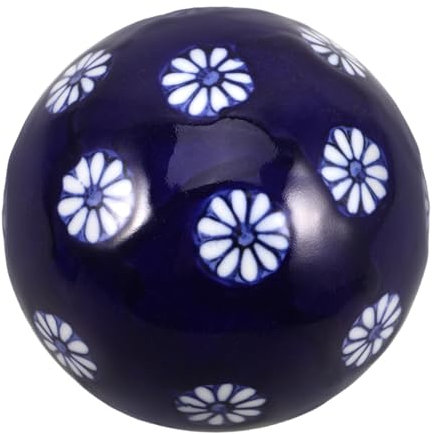 Toddmomy Ceramic Floating Handgefertigter Keramik-dekorationsball Für Aquarien Teiche Und Porzellankugel Mit Detailarbeit Vielseitige Und Dekoration