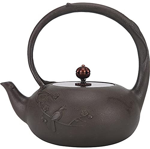 Tetera de Hierro Fundido Hecha a Mano, Juego de té japonés de Hierro del Sur