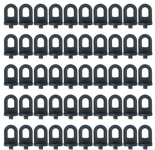 CHAKAE Lot de 50 anneaux de suspension pour serre et plantes - Accessoires d'extérieur