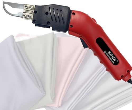 VNATWGOO Cuchillo De Calor PortáTil De 80 W, Herramienta EléCtrica para Cortar Cuero, PláSticos Y Materiales