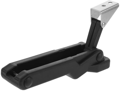 Mobestech Rubber Cabinet Door Lock Flexible Over-Center Latch with Concealed Keeper Large Size Boat Window Latch Window Catch for Rv Marine Storage Boxes