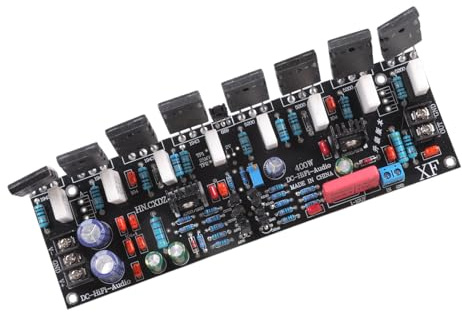 YUPEIUKLI Amplificateur de Son High Power Monos 400 W avec transistors A1943 C5200 : Installation Simple pour systèmes de sonorisation Professionnels.