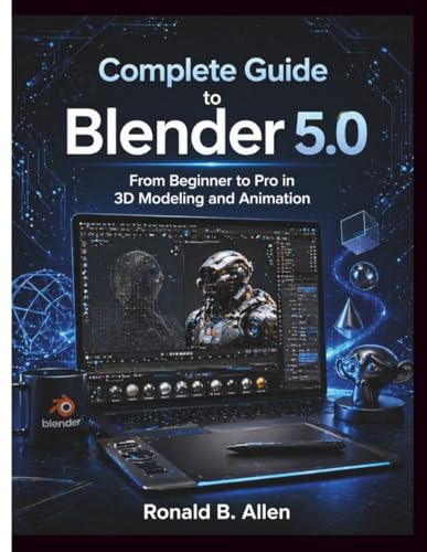 Complete Guide to Blender 5.0: From Beginner to Pro in 3D Modeling and Animation