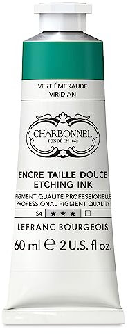 Lefranc & Bourgeois Charbonnel Künstler - Kupferdruckfarben, 60ml Tube - Smaragdgrün