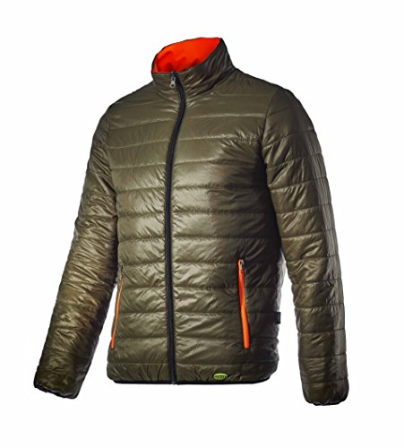 wendbare Warnschutzjacke / orange XL wasserabweisend