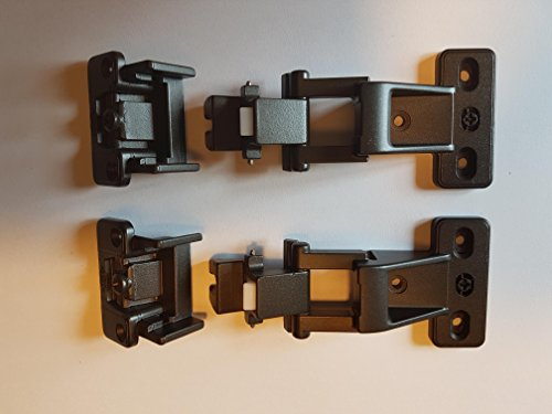 1 Set 2 Stück VORWERK Topfband Hettich Scharnier Möbelband in DUNKELBRAUN - NEU- # 11530016-4405/72 - für Schränke Küchenschränke Vorwerkküche Küche Hängeschränke Möbelband Möbelscharnier