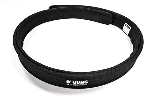 O'GUNS - Cintura Tattica IPSC, per Tiro Dinamico Sportivo TDS Competition Belt con sottocintura e fermacintura Inclusi in Robusta Cordura