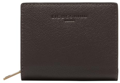 LIEBESKIND Berlin Leder Geldbörse Thea Wallet Roasted Dunkelbraun