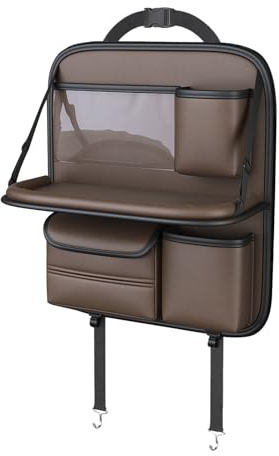Organizzatore Del Sedile Posteriore | Tavola Del Vassoio Da Tavolo Pieghevole Tasca Posteriore - Borse Di Stoccaggio Posteriore Del Seggiolino Auto, Organizzatore Di Auto A Sedile Centrale Per Auto, S