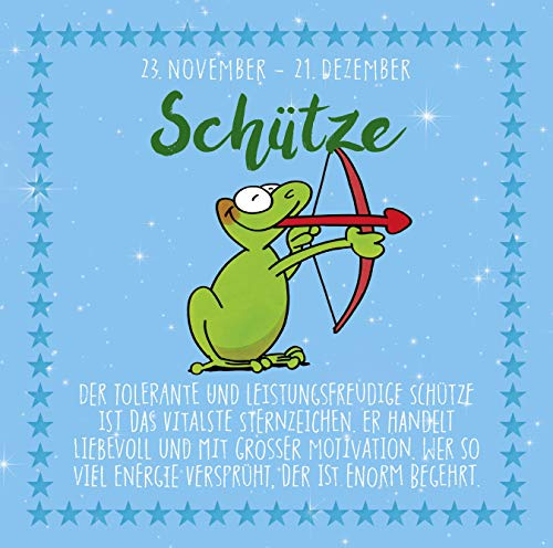 Schütze: 23. November – 21. Dezember (Sternzeichen-Reihe) (Lustige Sternzeichen)