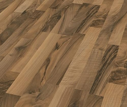 Kronotex Laminat Superior Basic D 1440 Ticino Walnut Schiffsboden 6 mm NKL 23 Klicksystem