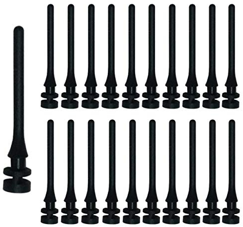 Aiyide 20PCS PC Case Fan Mount Screws, Black, 40mm / 1.57in