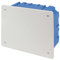Poly Pool PP8183 Flush-Mounted Rectangular Wall Box with Lid - Made in Italy
