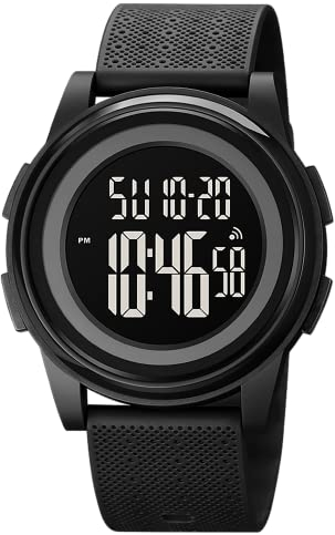 findtime Militär Uhr Herren Sportuhr Tactical Watch Digitaluhr Outdoor Sportuhren Chronograph Countdown 5 ATM Wasserdicht Uhren Männer Wecker Stoppuhr Armbanduhr