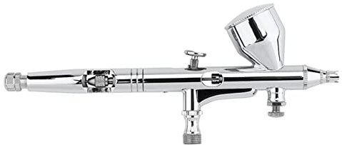 Dual Action Airbrush Kit 0.2mm/0.3mm/0.5mm Needle Art Spray Gun for Cake Decoration Model and Paint