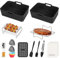cimsfcor Silikonschalen für Luftfritteuse kompatibel mit Ninja Foodi 7.6L AF300EU, 9.5L AF400EU, Princess 182074, Innsky 8L, Emerio AF-126672, Instant Pot 7.6L, N8WERK, MAXXMEE