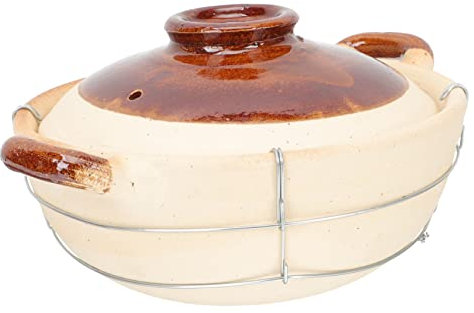 Casseruola in Terracotta da 0,5 l Doppie Maniglie per Cucina
