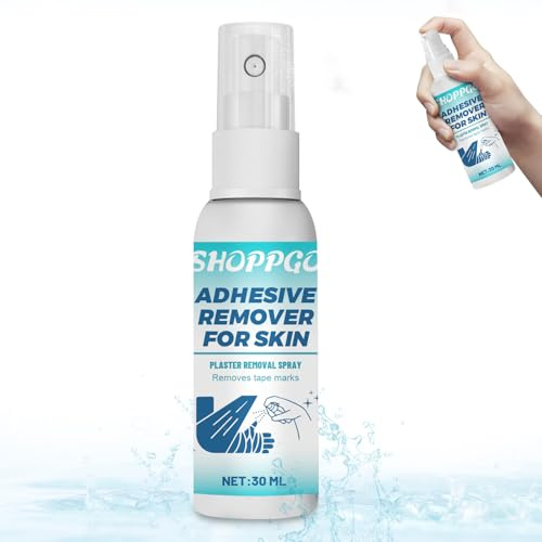 Allony Anti-Adhesif, Sparadrap Dissolvant Colle, 60ml Pansement Spray Convient pour Enlever La Colle Collante Telle Que Le Plâtre, Les Bandages, La Gaze