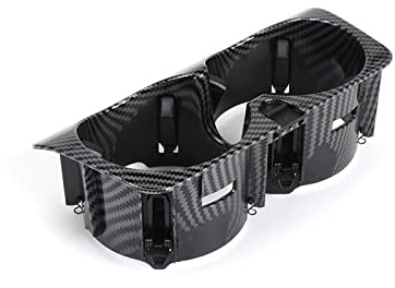 BTFWM Compartimento Central for Coche, Accesorios for portavasos, for Benz, CE GLC V Class, for Mercedes, W205 W213 W253 W447 W467A2056800691 Portavasos(Carbon Fiber Black)