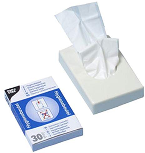 Hygienebeutelspender/12336 weiß