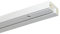 Gardinia Binario per Tende con 1 Guida GE3, Bianco, Plastica, 150 cm