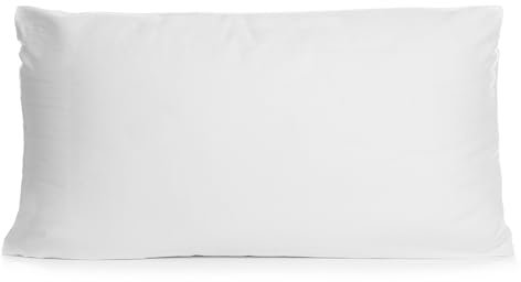 Purpura Home - Almohada para Cama Transpirable Antiacaros. Interior Fibra Hueca Siliconada. Exterior Microfibra Lavable. Almohadas Firmeza Blanda. Confortable y Adaptable al Cuello. Coral 90 cm