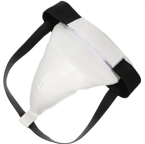 Healvian Protezione Inguinale Professionale per Protezione Inguinale Resistente all’Usura in PU e ABS Traspirante e Comoda Adatta per Boxe Taekwondo e Sport da Combattimento