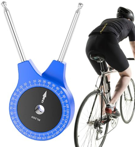 Gamma di strumenti di misurazione del movimento – Finder angolare articolare per allenamento di equitazione, allenamento in bicicletta, raccordo per dirigibile ginocchio strumento di misurazione