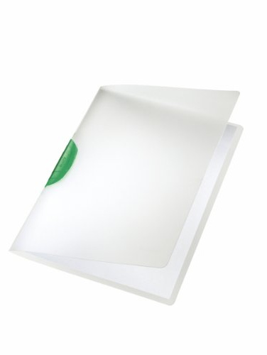 Leitz 41750055 Klemmmappe ColorClip, A4, PP, grün, 6er Packung