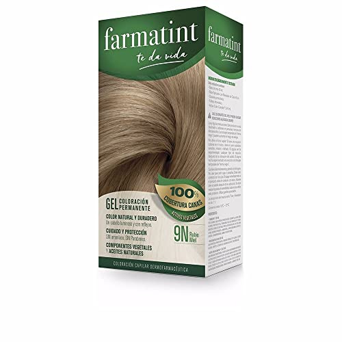 Farmatint Permanent Gel Hair Dye 9N Honey Blonde