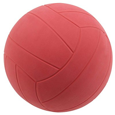 WV Original Fußball/Torball mit Glocken - 500 g - 21 cm - Rot