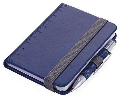 TROIKA NPP25/DB Blu A7 128feuilles carnet d'écriture
