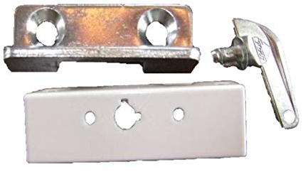 Roto Drehsperre mit Steckschlüssel, Farbe Weiß - Fenstersicherung - Kindersicherung