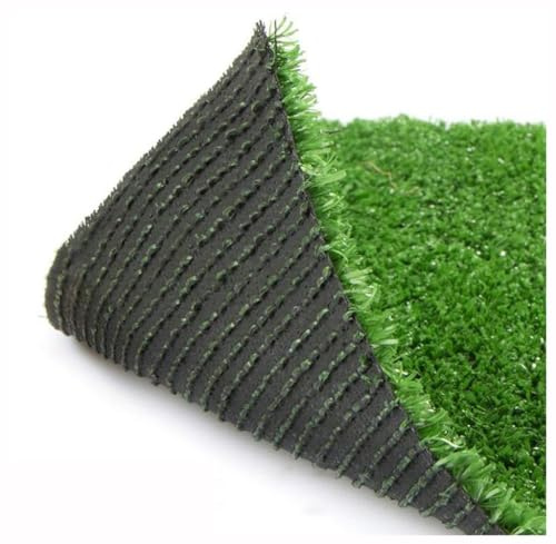 JHAISMAO Grueso Realista Artificial Césped Astroturf Alfombra 0.78 Altura Realista Sintético Hierba Alfombra 6.6FTX33FT Exterior Falso Hierba Astro Césped Estera(Size:2x3m)