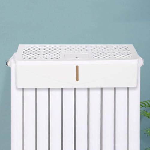 Grand humidificateur de radiateur, hydratant à air évaporatif de 6 L, utilise la chaleur du radiateur avec papier filtre inclus pour une installation facile