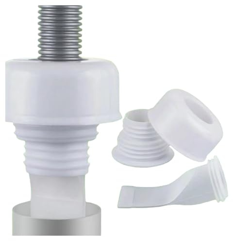 Tappo di Tenuta di Lavatrice Tubo di Scarico,2 Pcs Guarnizione Tubo di Scarico, Manicotto In Gomma A Sifone Per Tubo Di Scarico,Silicone Deodorante Tappo di Chiusura Anello (75mm)