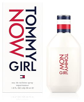 Tommy Hilfiger – TOMMY NOW GIRL Eau de Toilette 30 ml – Perfume for Women – Fruity Floral Fragrance – Fresh and Citrus Notes – White Glass Bottle