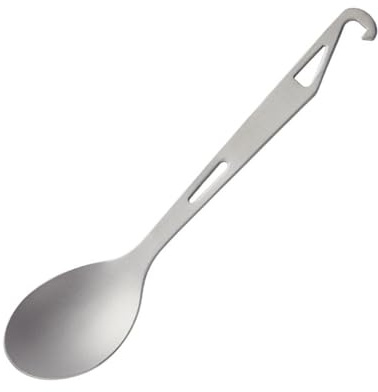 Cuillère-fourchette en Titane,Cuillère-fourchette de Camping 3 en 1,Cuillère et Décapsuleur pour Randonnée en Plein Air,Pique-nique