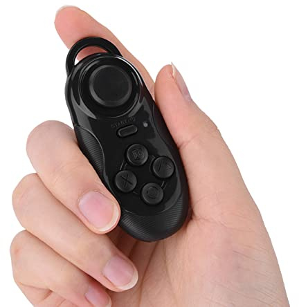 Controlador de juego inalámbrico de suSTVITA Portable Bluetooth GamePad, Joystick de temporizador de selfie para teléfonos móviles, tabletas, computadoras y televisores