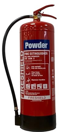 9kg Dry Powder Fire Extinguisher - ABC - FireShield