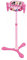 Lexibook Barbie, Leuchtlautsprecher auf Ständer für Kinder, Musikspiel, höhenverstellbar, Lichteffekte, 2 Mikrofone inklusive, MP3-Anschluss, Aux-in-Anschluss, Pink, S160BB